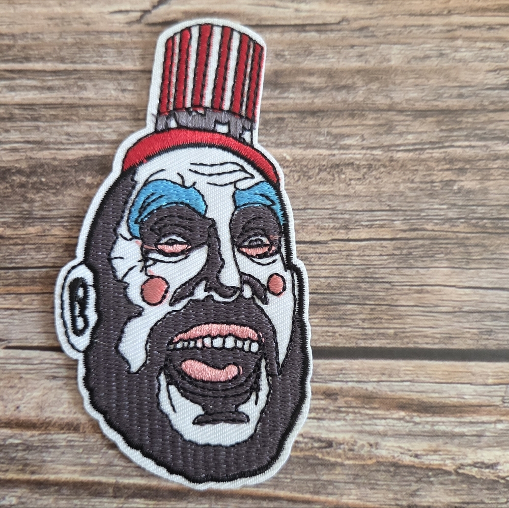 Captain Spaulding House Of 1000 Corpses Horror Embroidered Iron on Patch.